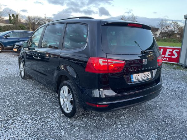SEAT ALHAMBRA 2.0 TDI 7 SEATER TAXED NCT SPOTLESS 372129444
