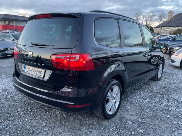 SEAT ALHAMBRA 2.0 TDI 7 SEATER TAXED NCT SPOTLESS 372129459