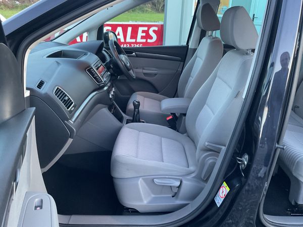 SEAT ALHAMBRA 2.0 TDI 7 SEATER TAXED NCT SPOTLESS 372129485