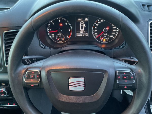 SEAT ALHAMBRA 2.0 TDI 7 SEATER TAXED NCT SPOTLESS 372129483