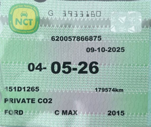 2015 Ford C-Max 1.6 TDCI EDITION Nct 05/26 372139989