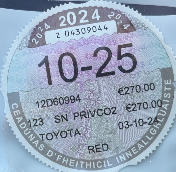 2013 Toyota Yaris 1.0 VVT-I Sport Nct 07/26 372140595