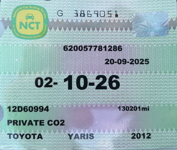 2013 Toyota Yaris 1.0 VVT-I Sport Nct 07/26 372140592