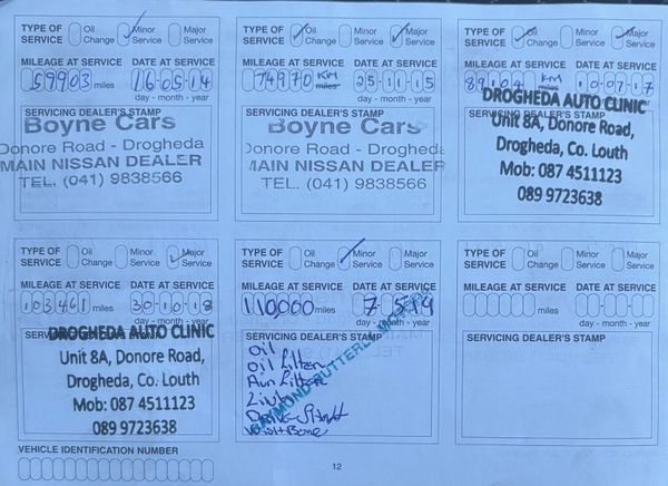 2010 Nissan Qashqai+2 1.6 7 Seater Nct 08/26 372140694