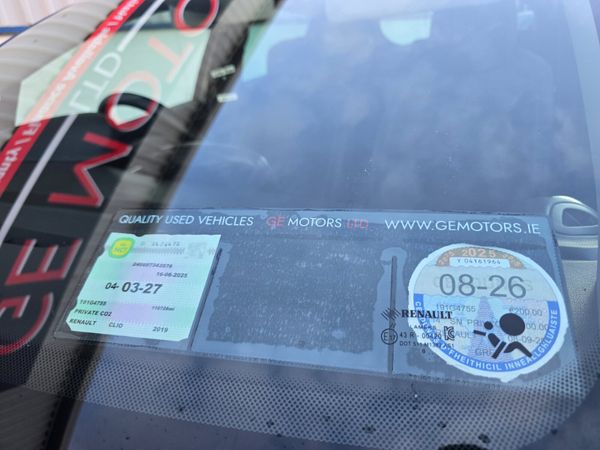 2019 RENAULT CLIO 1.0 PETROL HIGH SPEC 372350229