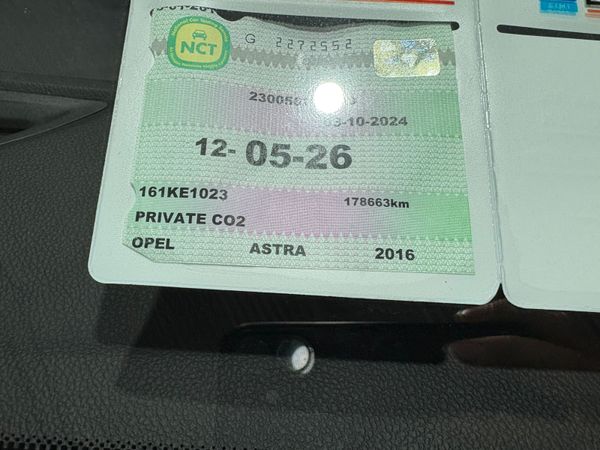 2016 Opel Astra SRi 1.6 CDTi 110 Bhp 372559642