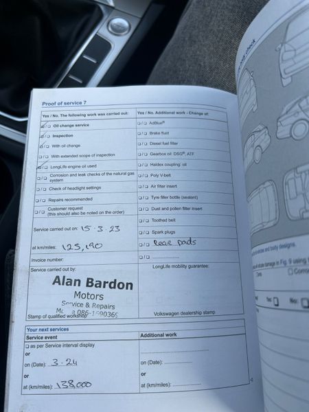 Volkswagen Passat 2015, estate , belt done 373322392