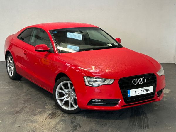 12 AUDI A5 COUPE 1.8TFSI 170 SE = GREY LEATHER = 373428743