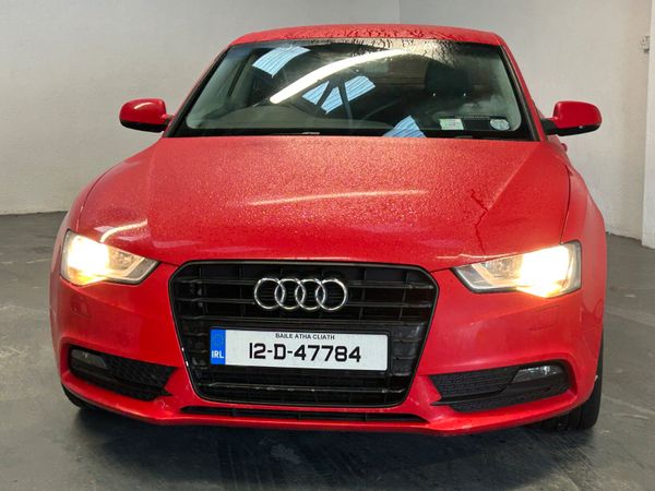 12 AUDI A5 COUPE 1.8TFSI 170 SE = GREY LEATHER = 373428751