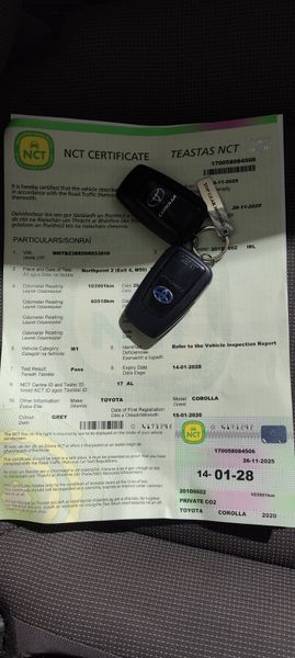 201 - Toyota Corolla 1.8 Petrol Hybrid NCT 2028 373541016