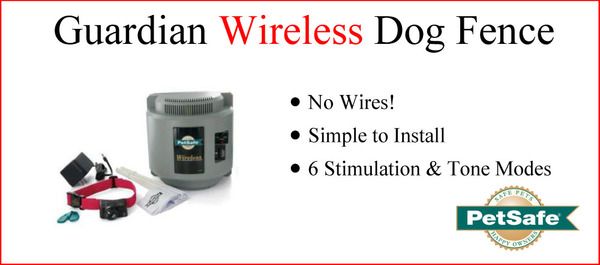 Wireless and Wired Dog Fence from €169