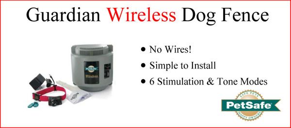 Guardian wireless dog clearance fence