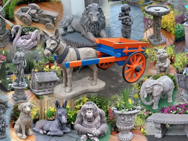 Concrete Garden Ornaments for sale in Co. Donegal for 123 456 on DoneDeal