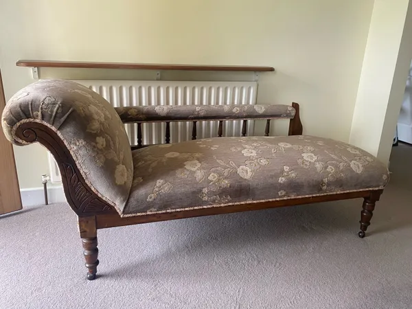 Edwardian chaise lounge for sale sale