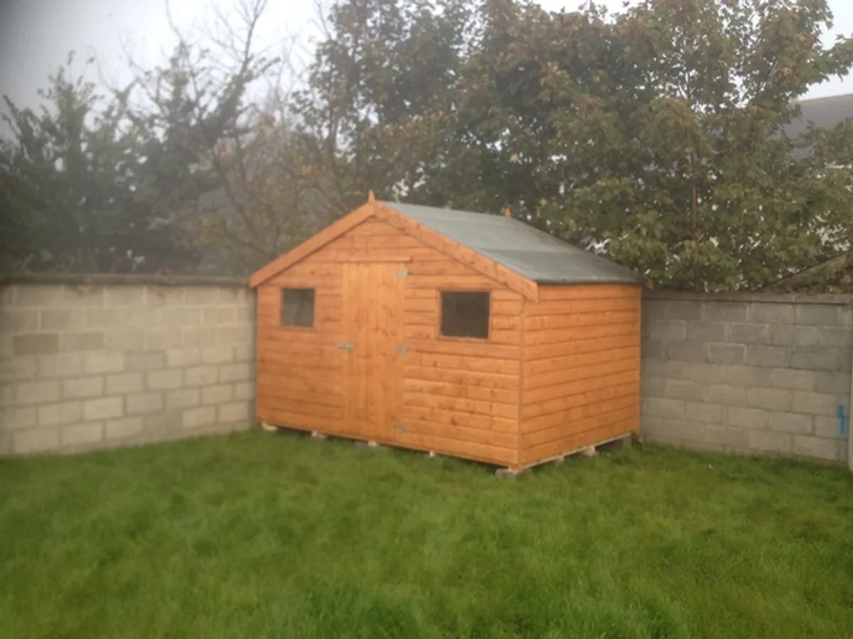 GARDEN SHED SALE !! 8ft x 6ft RUSTIC ONLY €495.00 - Image 2