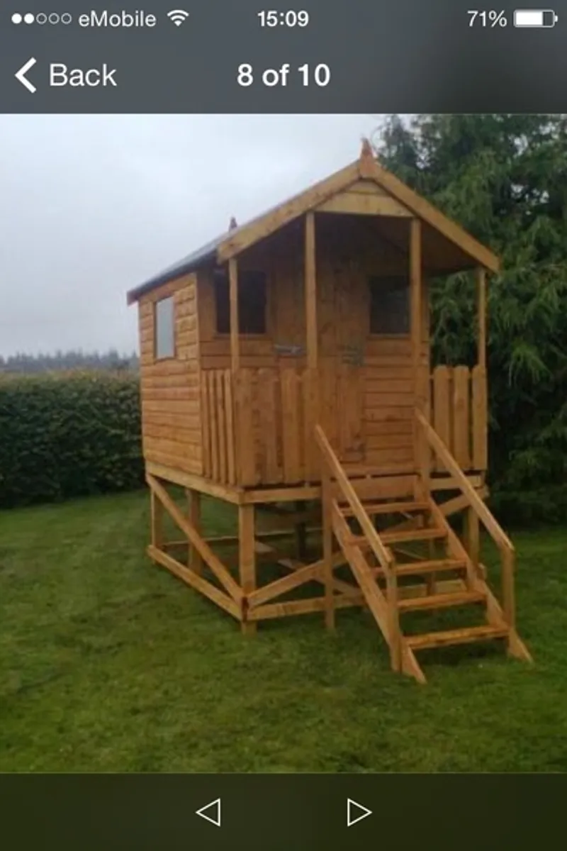 GARDEN SHED SALE !! 8ft x 6ft RUSTIC ONLY €535.00 - Image 4