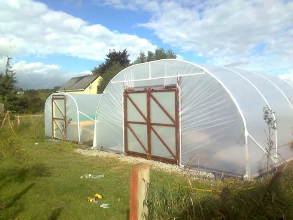 19ft wide polytunnels , SPECIAL OFFER ON DIGGING - Image 4