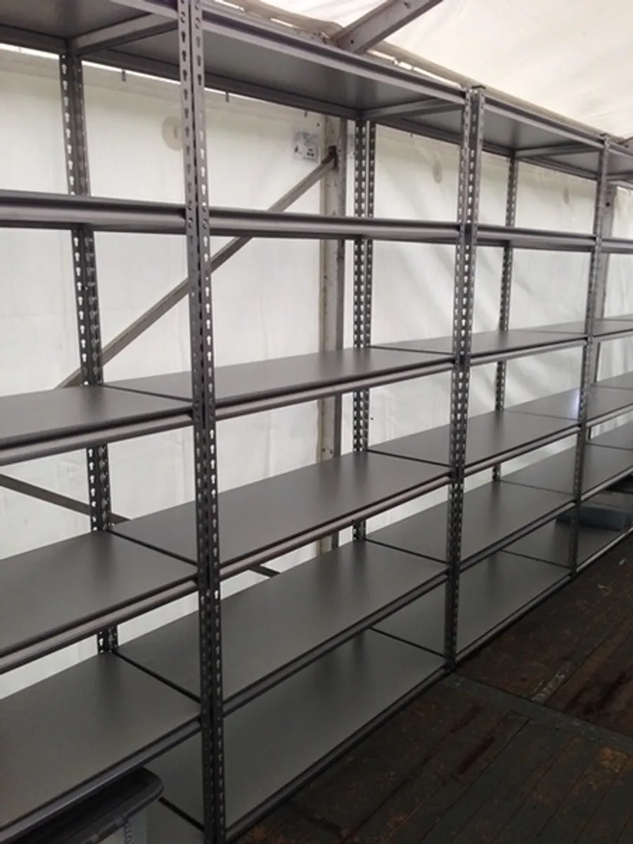 10 BAY SHELVING 2130 X 1200 X 457 Strong Shelving - Image 1