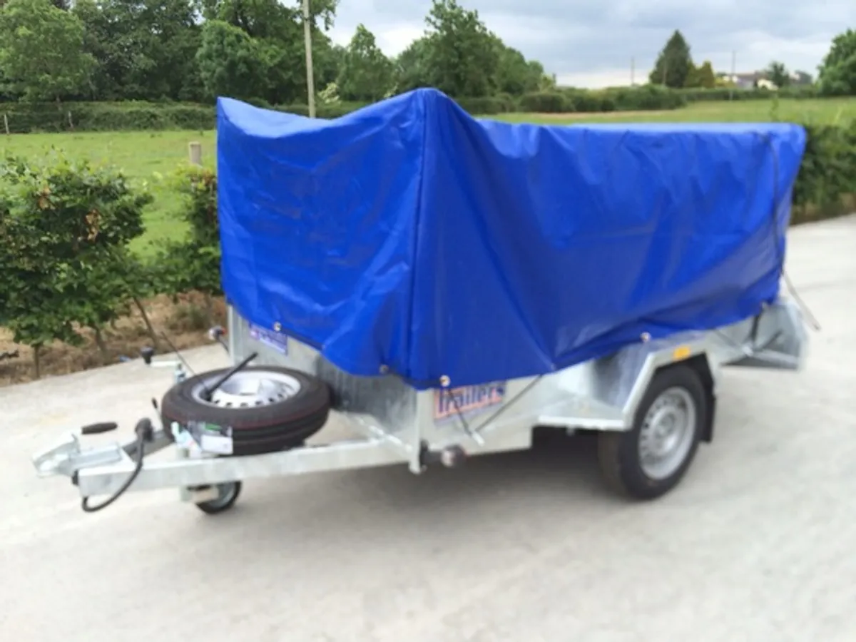 Tuffmac 7/4 car trailer