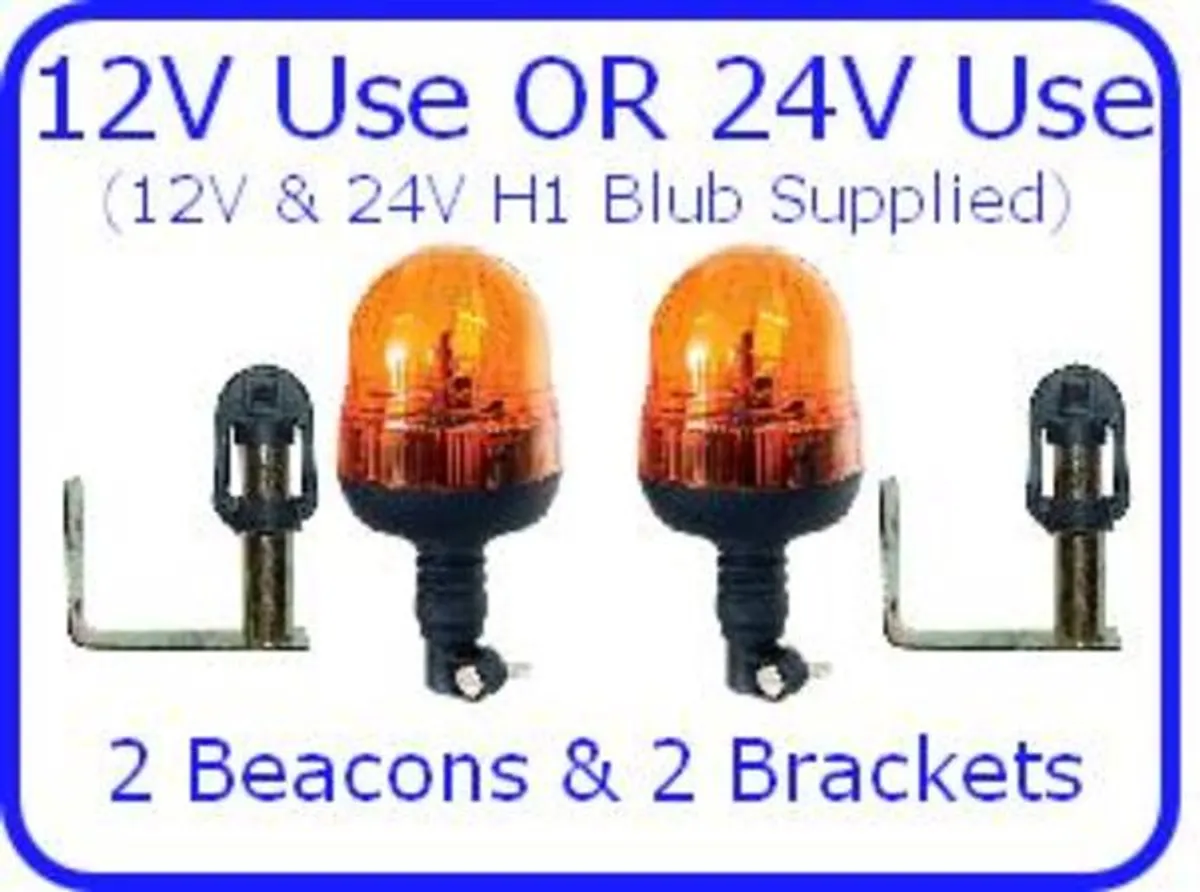 Pair of Beacons & Brackets Offer