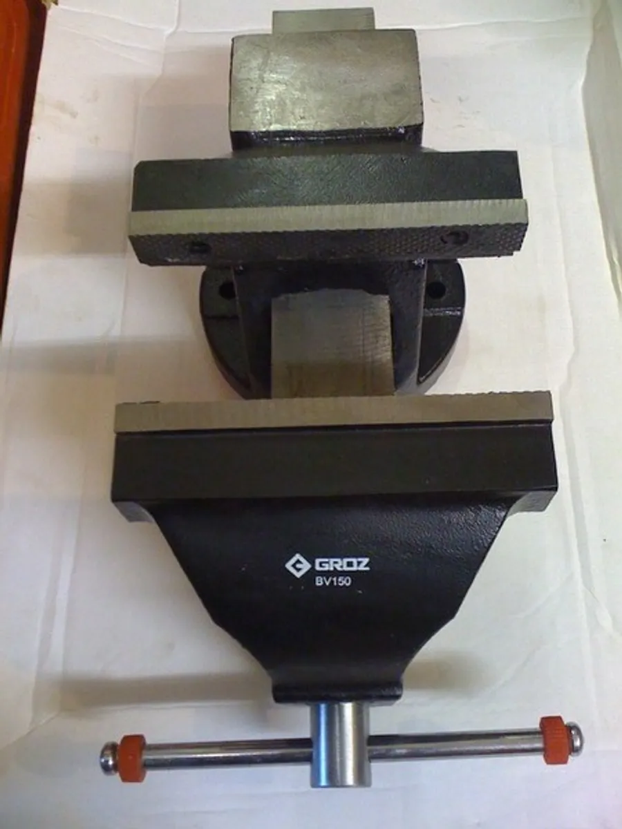 6" STEEL BENCH VICE - Image 3