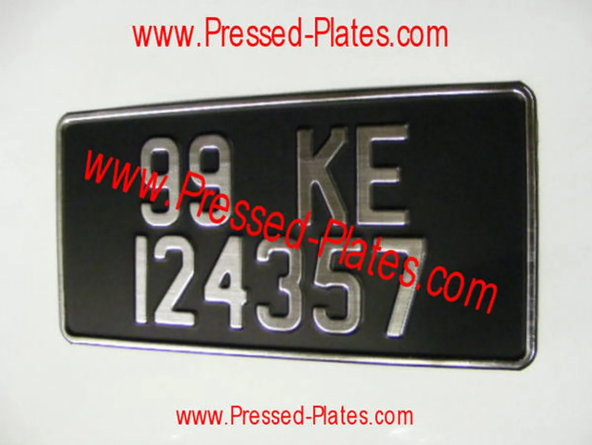 Vintage Pressed Number Plates at NowPlates.com - Image 3