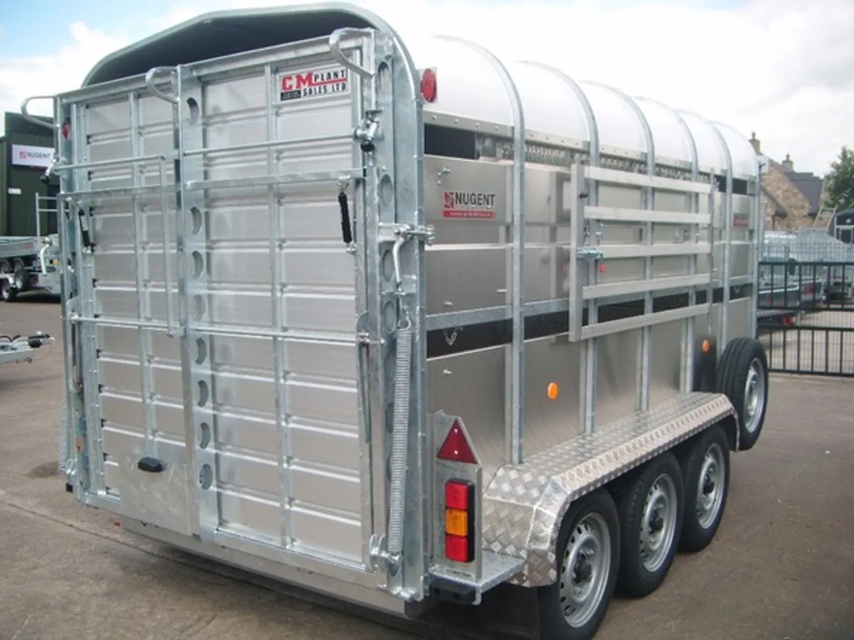 New Nugent Livestock Trailers. FINANCE AVAILABLE - Image 4