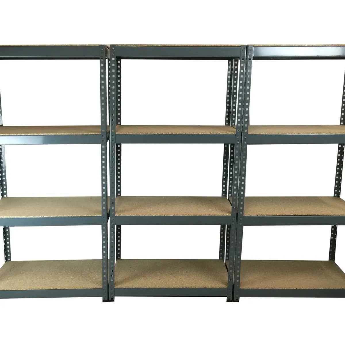 3 bays of shelving only €125+vat 1500h X 2200L