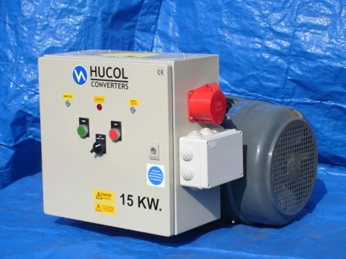Hucol  Rotary Phase Converters.
