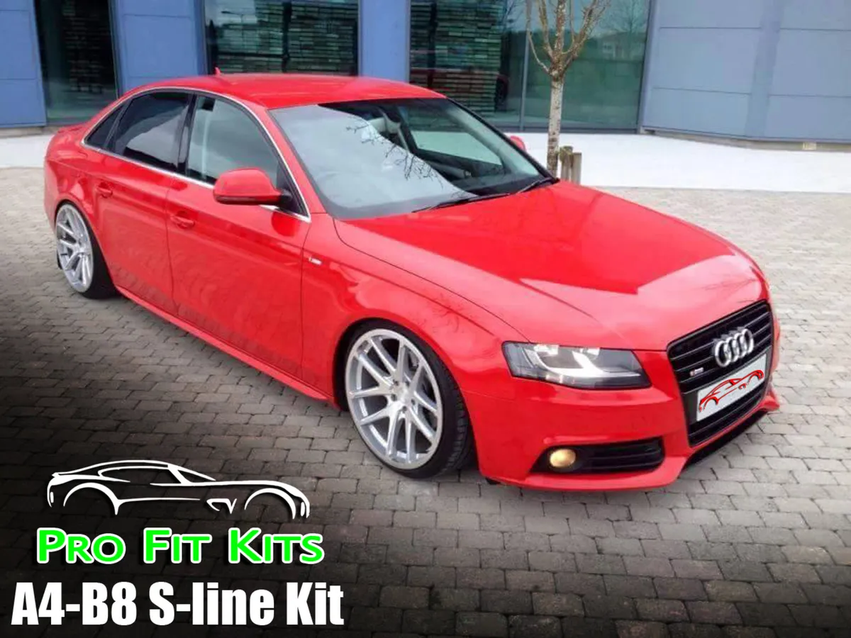 Audi A4  B8, 09 + model S line kit ,