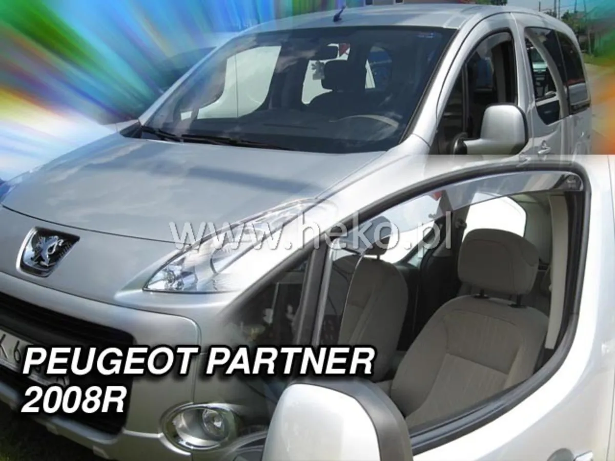 Heko Tinted Wind Deflectors Vans 4x4's SUVs - Image 4