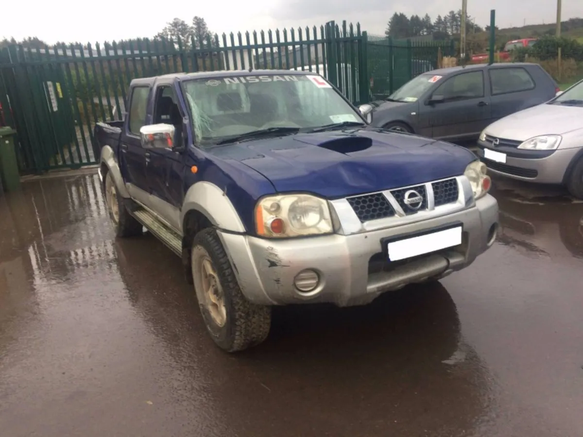 WEST CORK 4X4 BREAKERS 03 NISSAN NAVARA FOR BREAK - Image 1