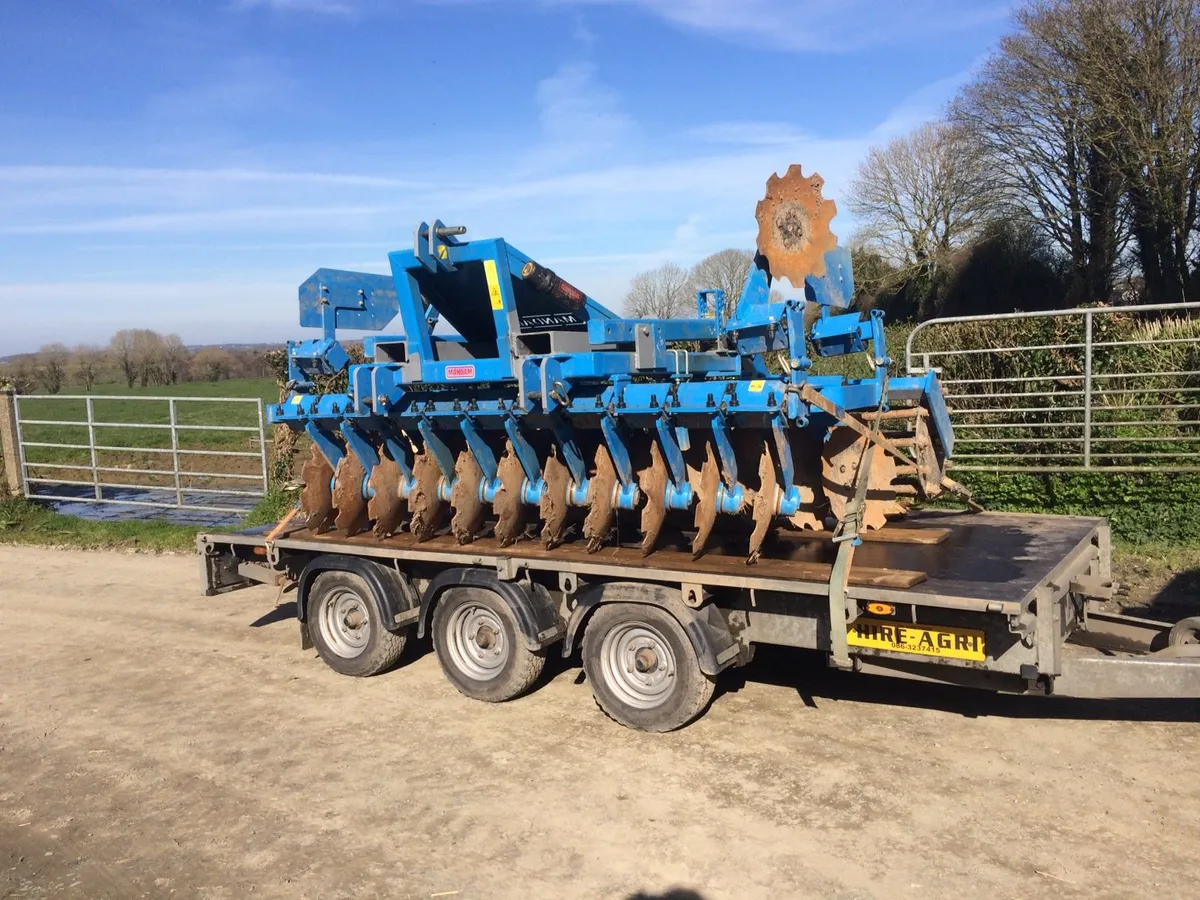 Hire a Disc Harrow from HIRE-AGRI - Image 1
