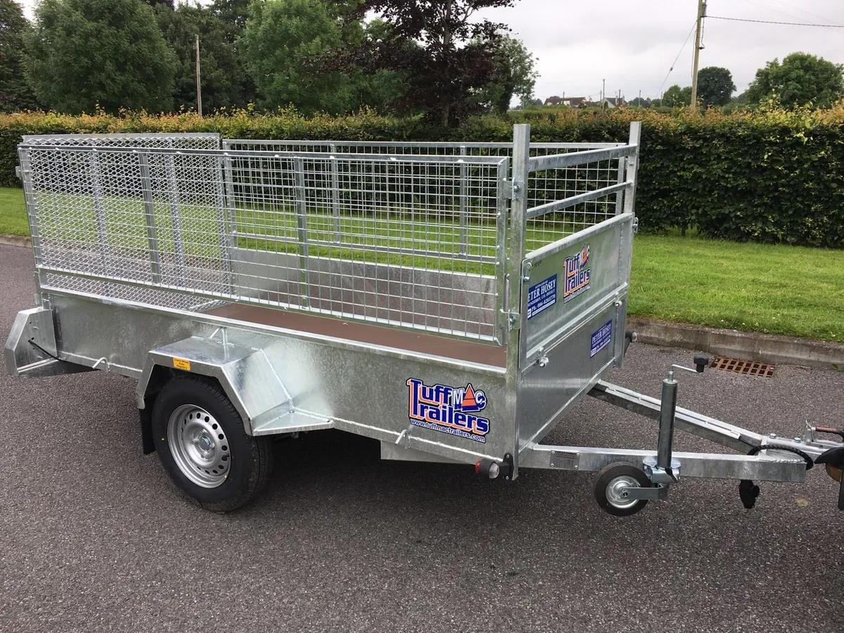 New Tuffmac 8/4 mesh trailer