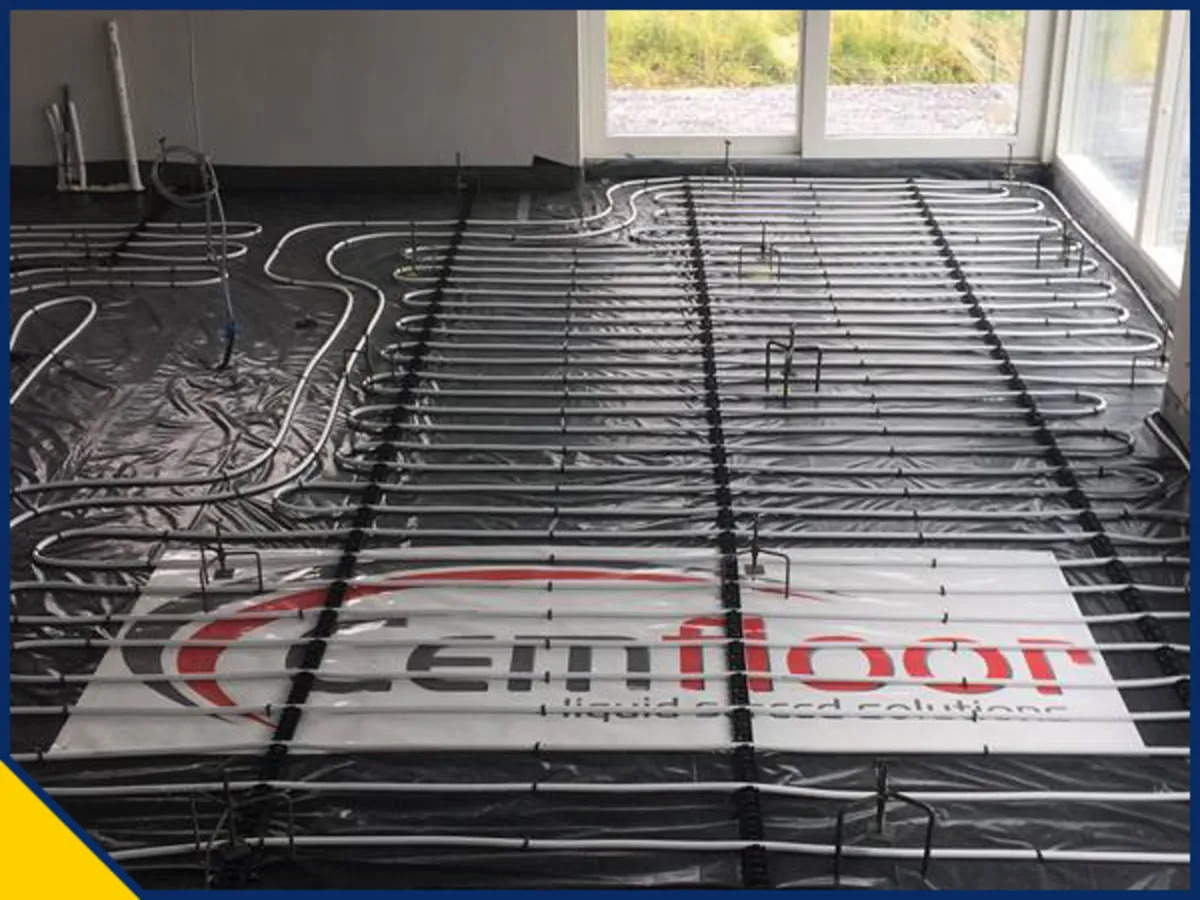 CEMFLOOR - CEMENT BASED LIQUID FLOOR SCREED - CORK