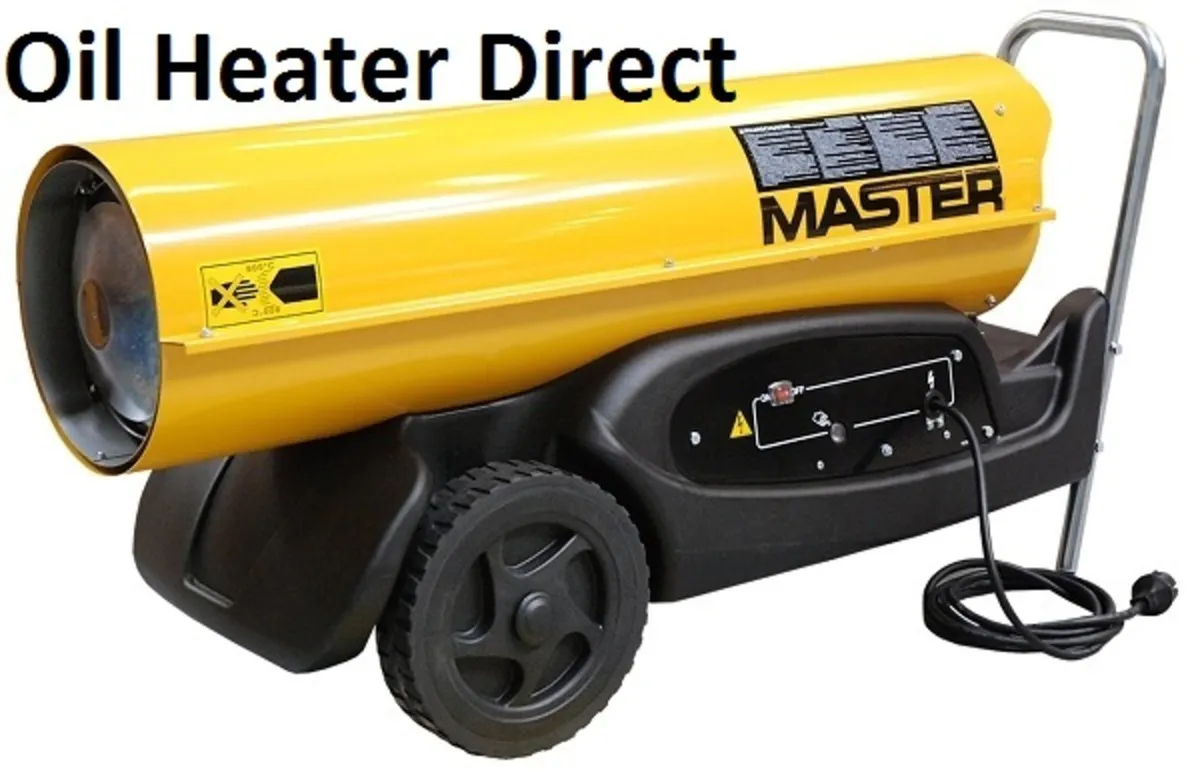 Portable MASTER Space Heaters Kerosene Diesel - Image 1