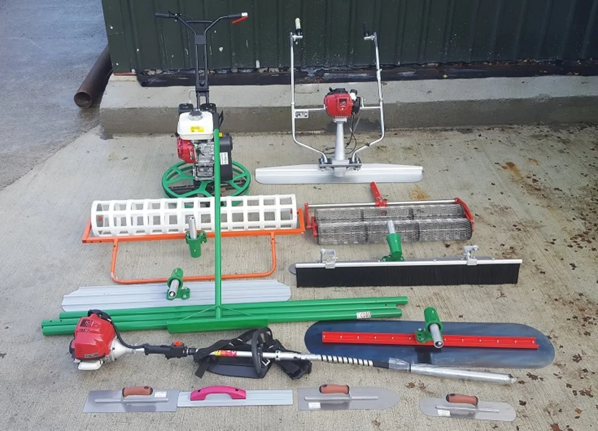 Concrete equipment and tools