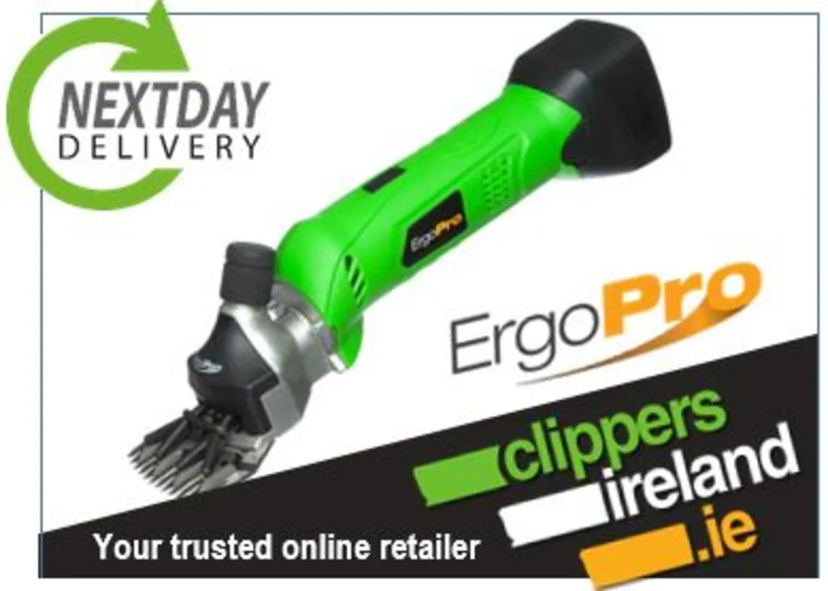 ErgoPro battery clippers - Great for backs&tails