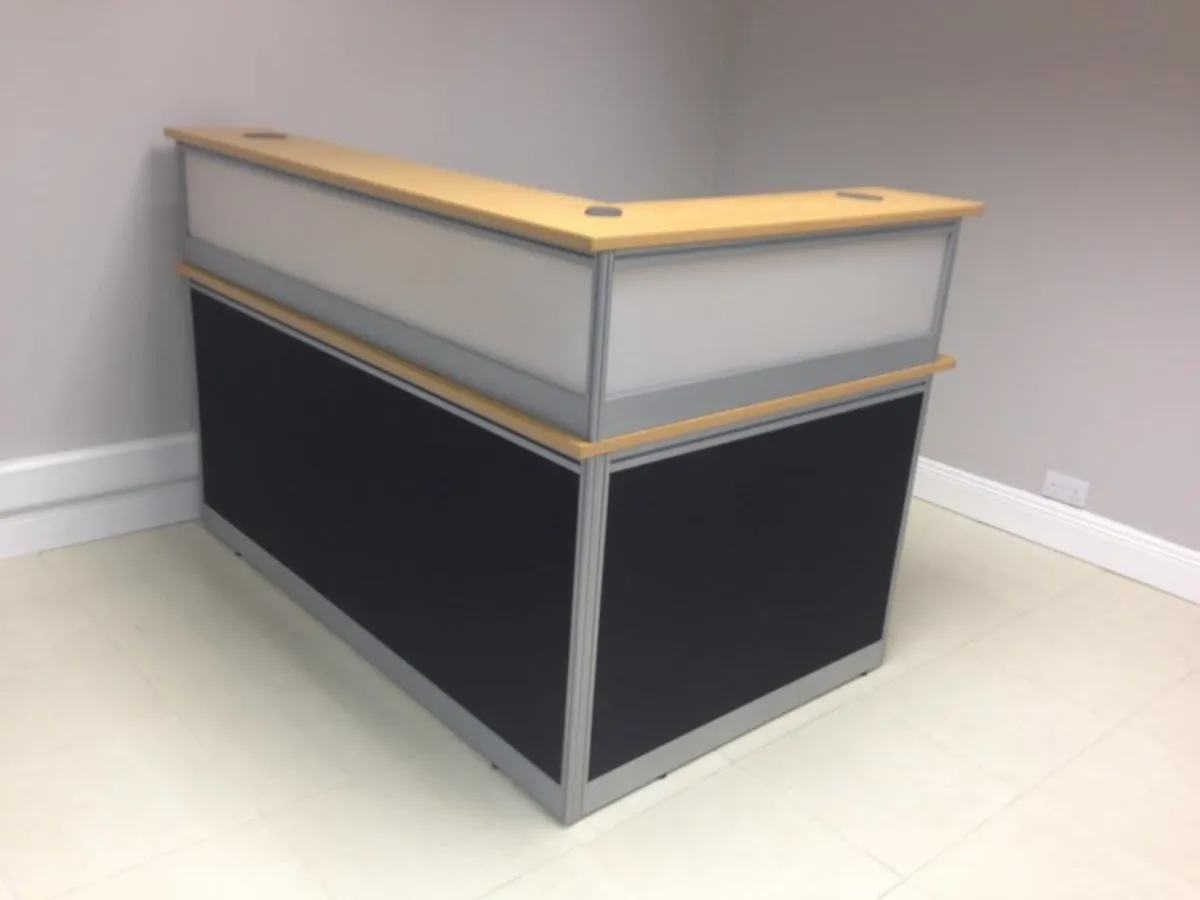 OFFICE FURNITURE QUALITY RECEPTION COUNTERS @ CJM - Image 1