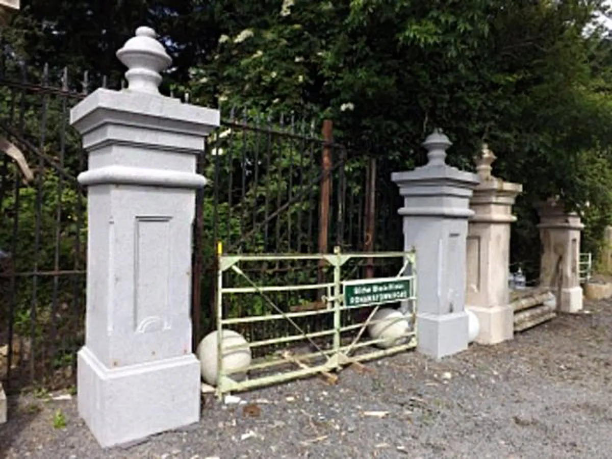 Granite Entrance Pillars