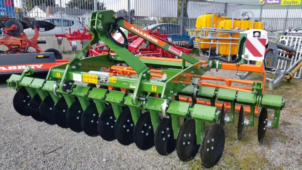 New Amazone Mounted discs Harrows