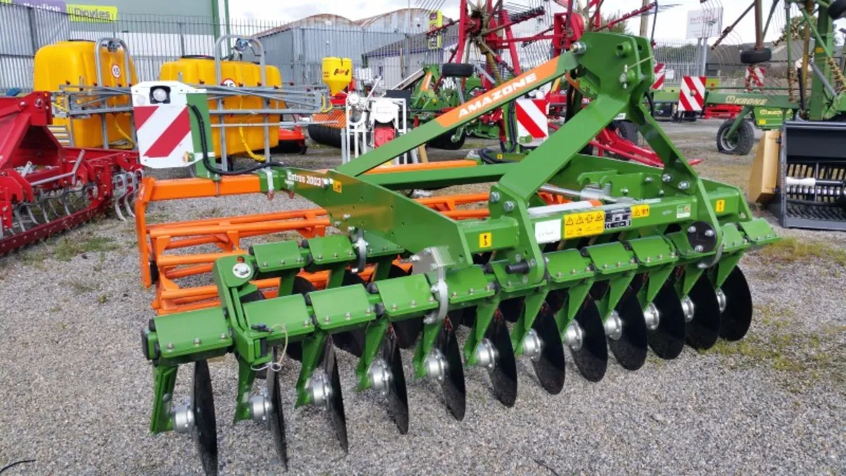 New Amazone Mounted discs Harrows - Image 2