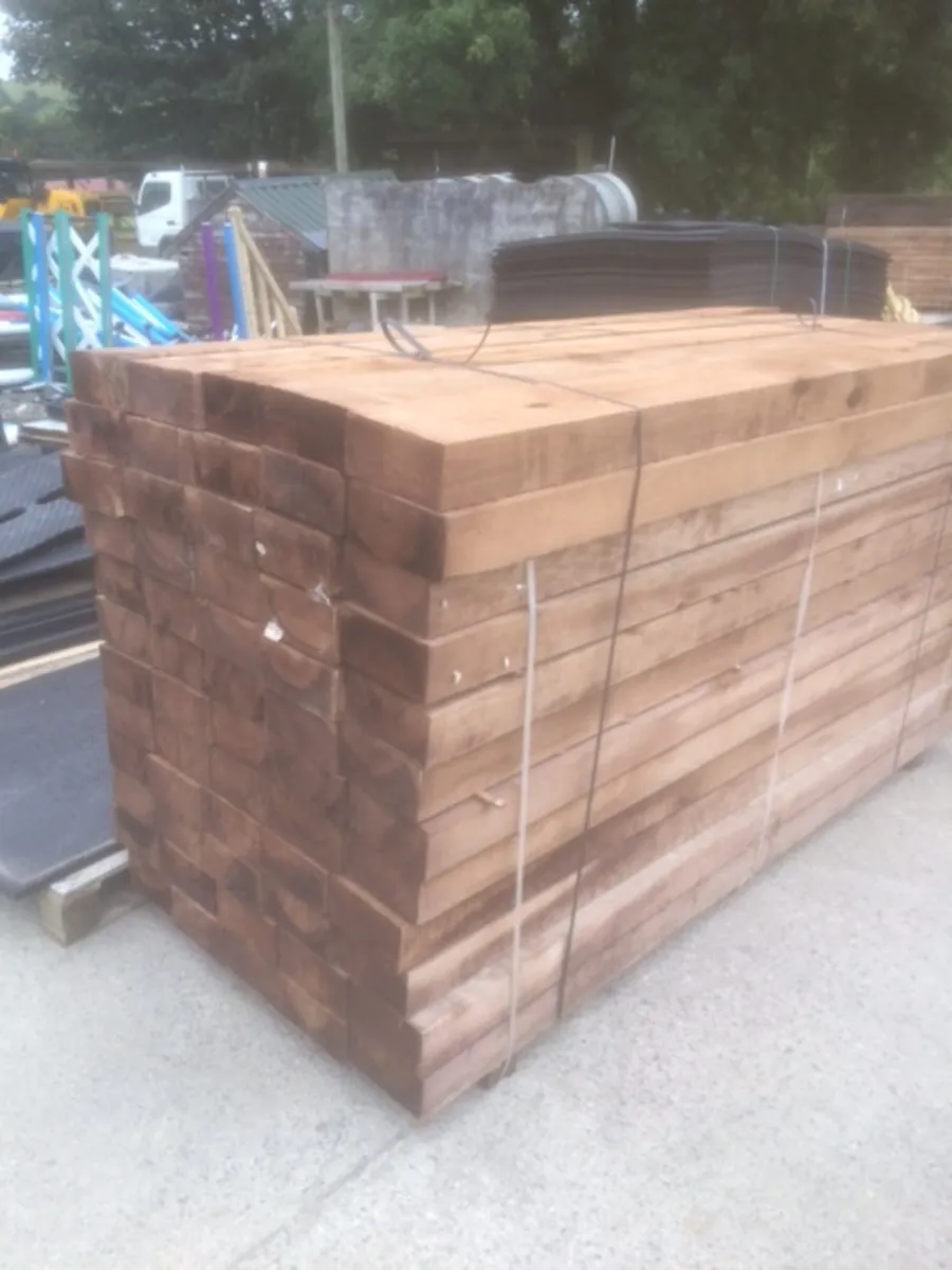 New Pine and Douglas Fir  Sleepers for sale €22 - Image 2