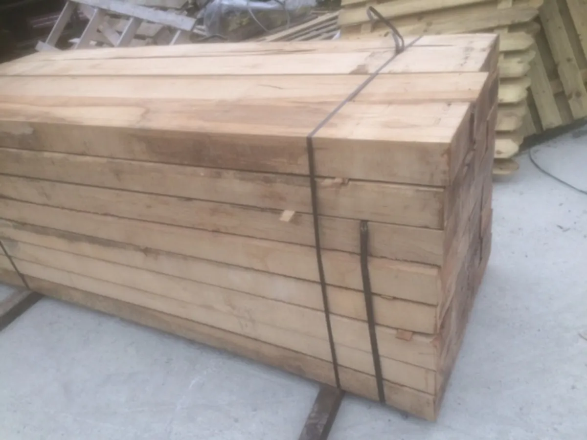 New Pine and Douglas Fir  Sleepers for sale €22 - Image 4