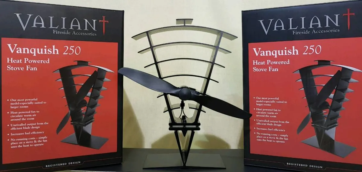 stove fan. Valiant Vanquish