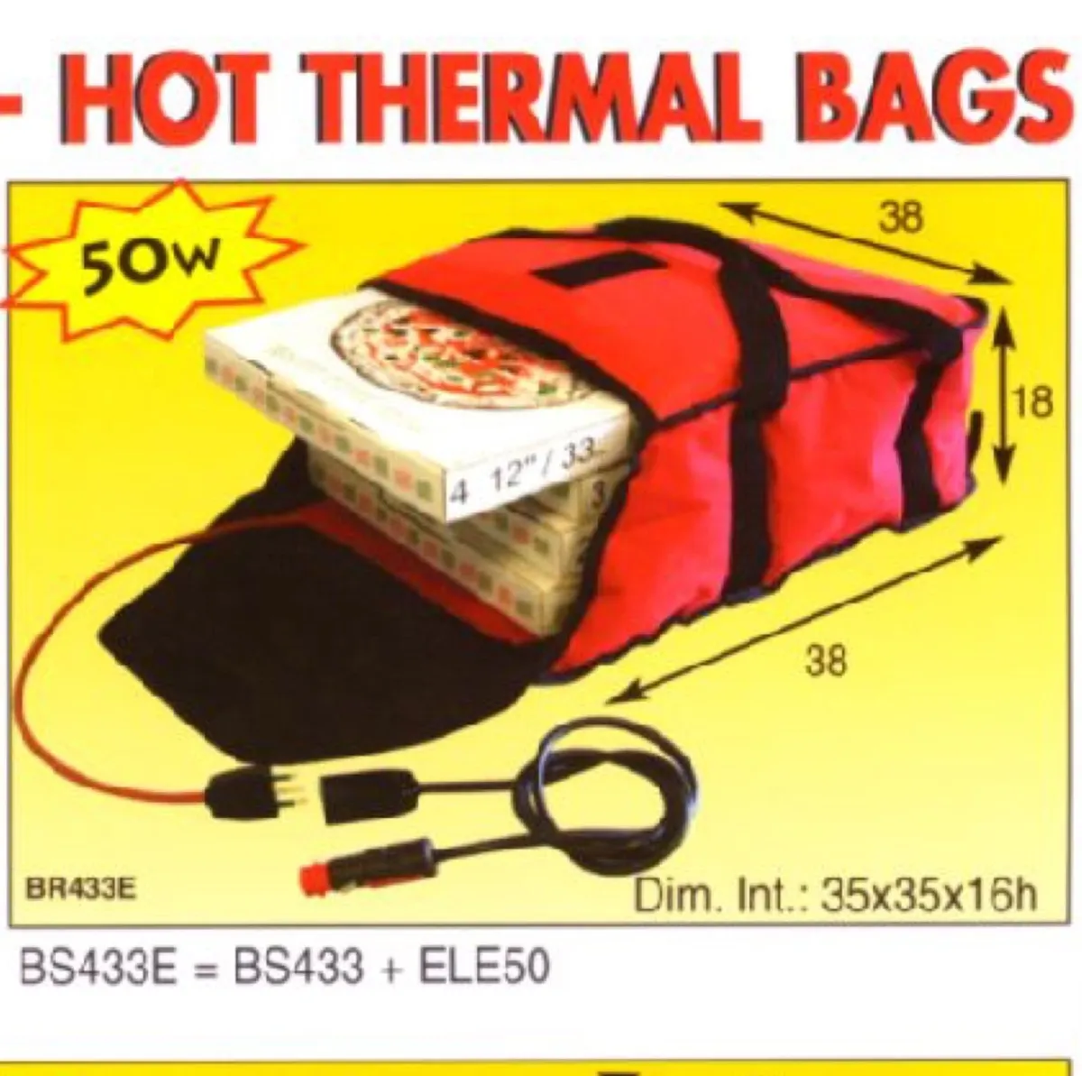 Hot Electric Thermal Bags & Pizza Equipment - Image 2