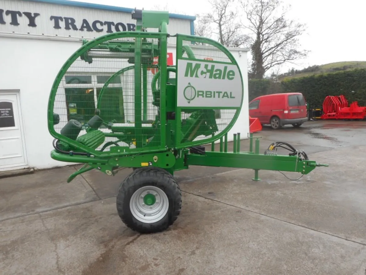 *NEW* McHale Orbital Round Bale Wrapper - Image 2