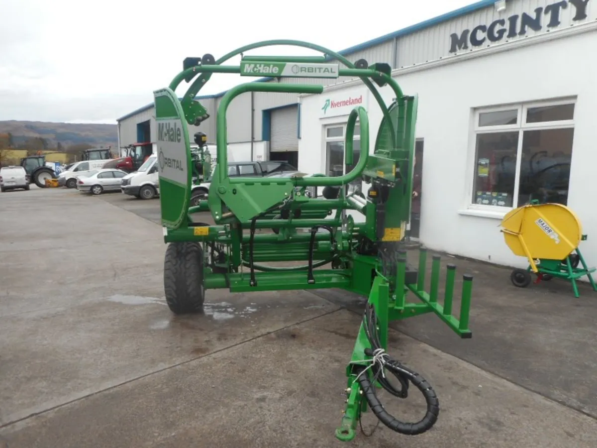 *NEW* McHale Orbital Round Bale Wrapper - Image 3