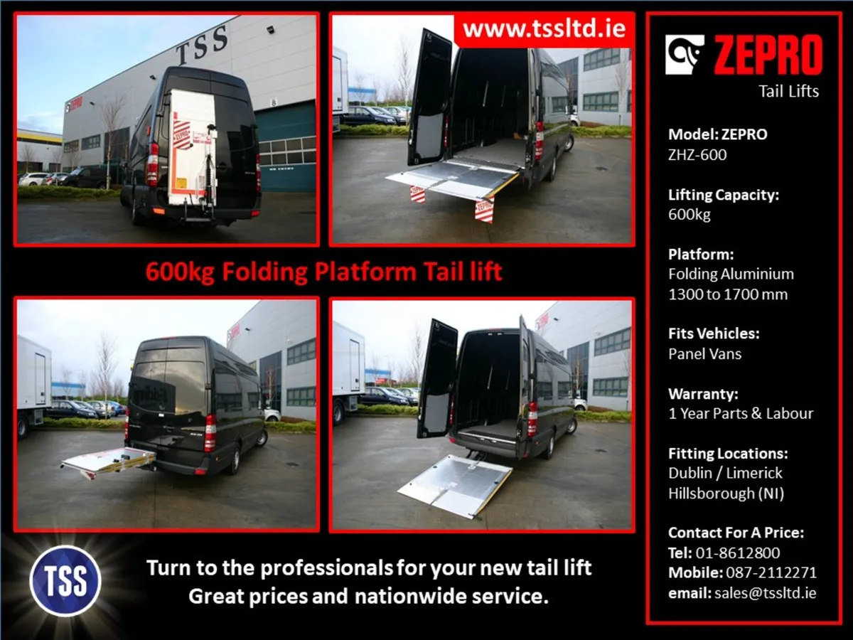 Tail Lifts For Box Bodies - Trailers And Vans - Image 1