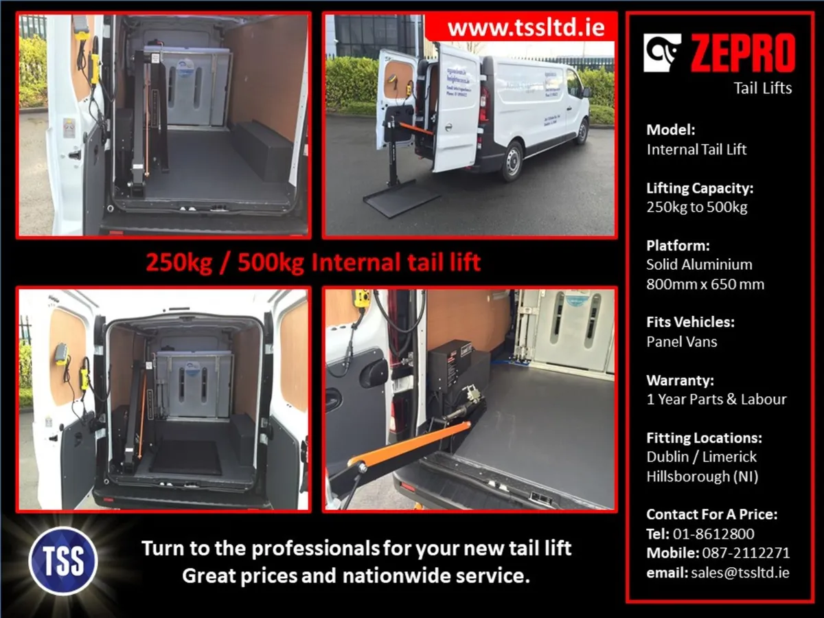 Tail Lifts For Box Bodies - Trailers And Vans - Image 2